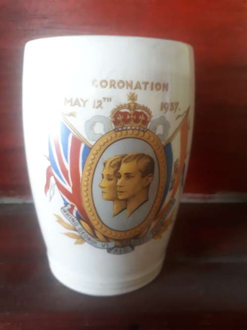 Coronation May 12th 1937 King George VI And Queen Elizabeth Mug
