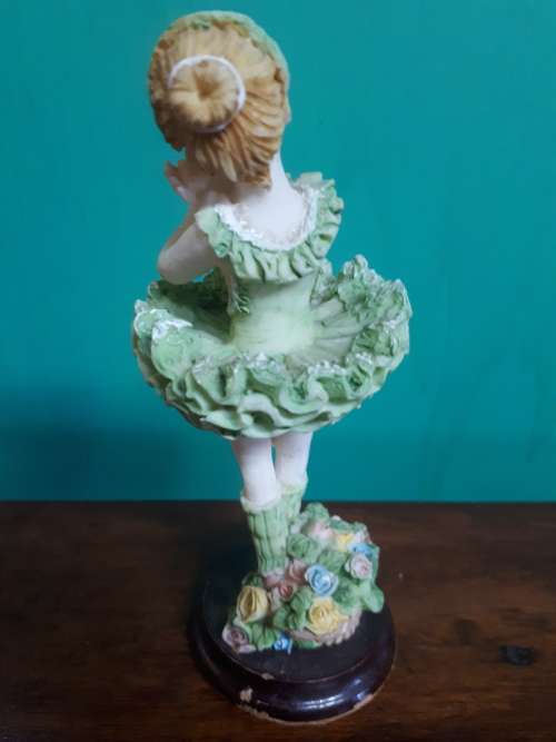 Detailed Handpainted Resin Figure Of Young Girl