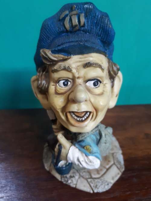 Vintage Highly Detailed Handpainted Resin Figure of a Handyman