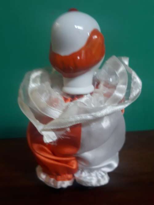 Ceramic Glazed Handpainted Clown