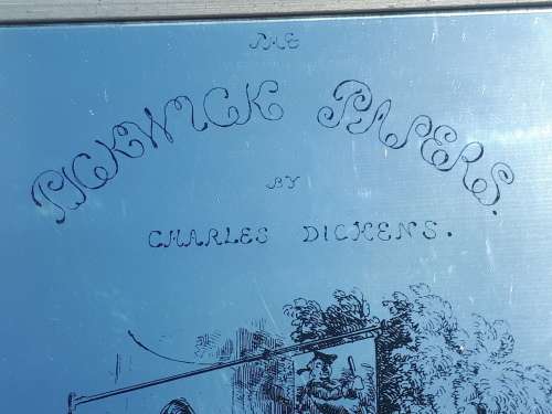 Vintage French Embossing - Charles Dickens The Pickwick Papers
