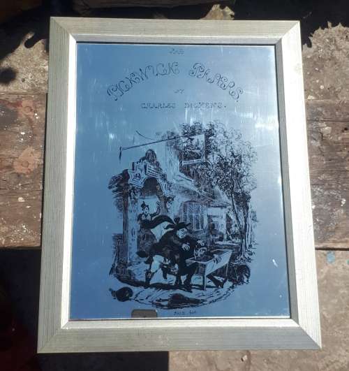 Vintage French Embossing - Charles Dickens The Pickwick Papers