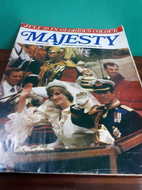 Majesty July 29 In Glorious Colour August 1981