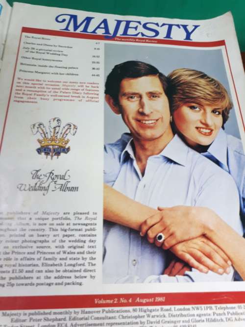 Majesty July 29 In Glorious Colour August 1981