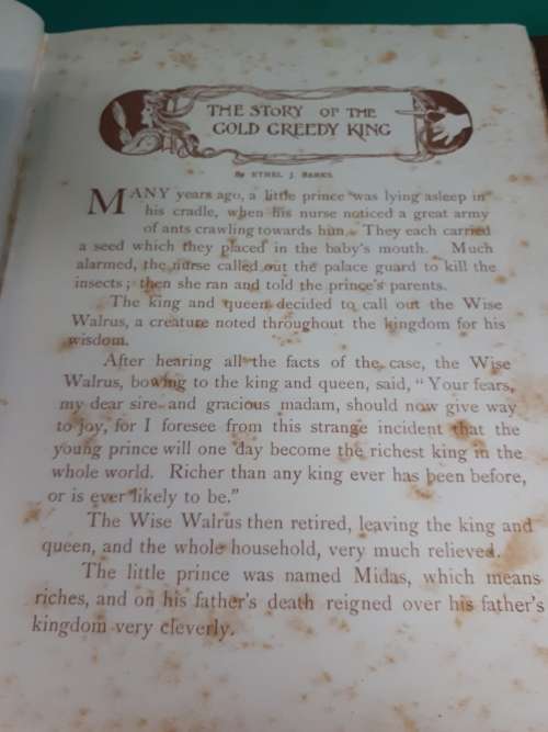 Rare 1914 Sunshine For Showery Days Hardcover London S.W. Partridge @ Co ltd