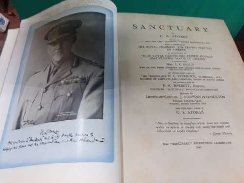 Sanctuary C.S. Stokes 1942 Hardcover