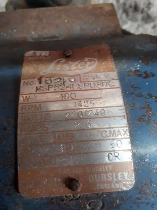 Vintage Lister Sheep Shears Machine