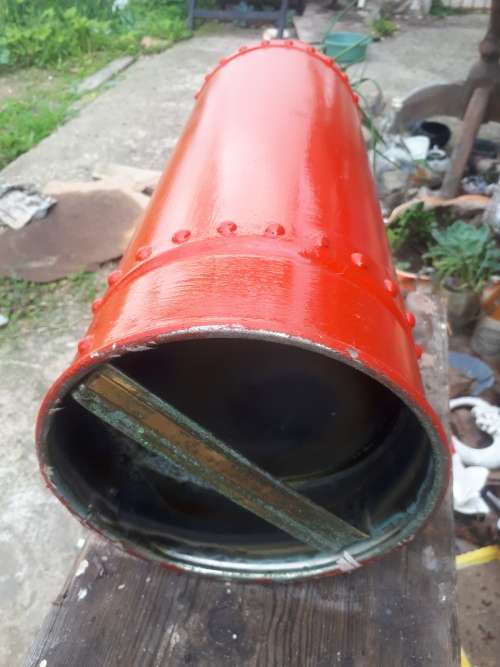 Large Vintage Fire Extinguisher