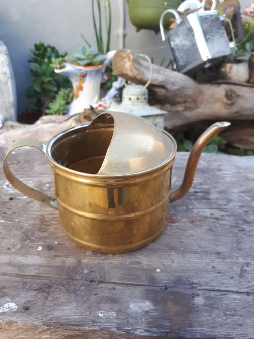 Small Brass Watering Can