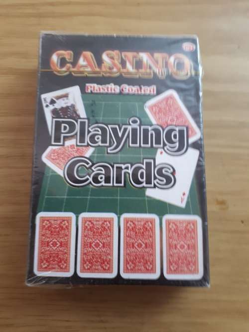 Casino Plastic Coated Poker Playing Cards