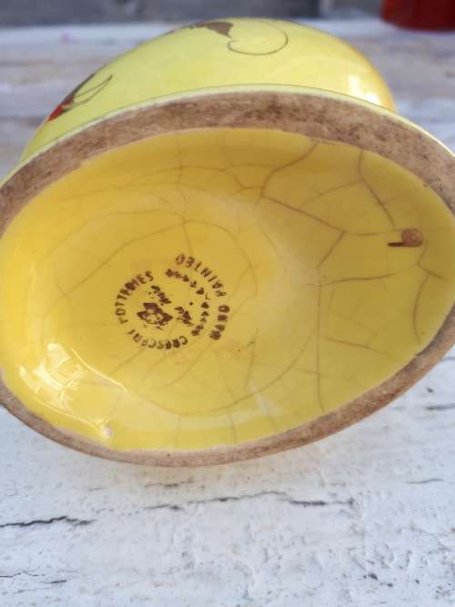 Stunning Crescent Potteries (SA) Ceramic Glazed Vase