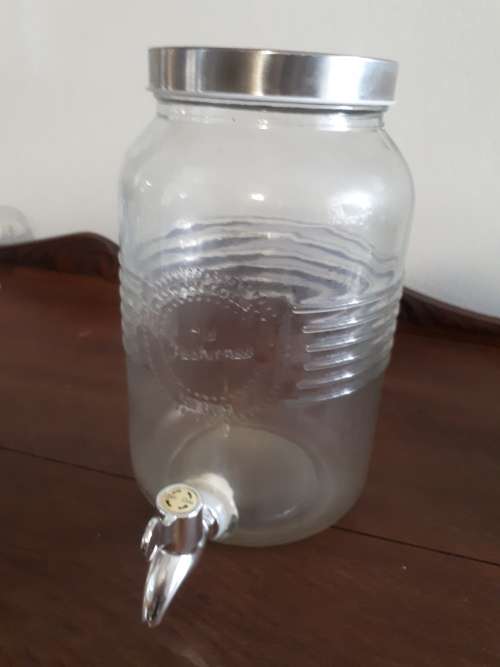 2lt Old Fashioned Glassware Collection Storage Container With Tap