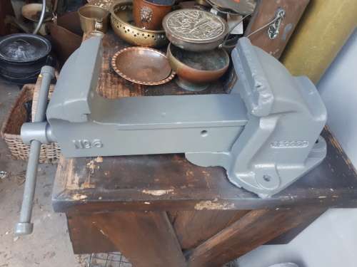 Vintage Record England No 6 Mechanics / Engineers Vice (150mm)