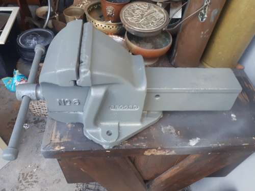 Vintage Record England No 6 Mechanics / Engineers Vice (150mm)