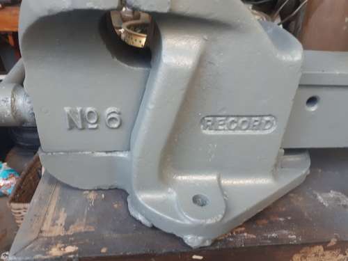 Vintage Record England No 6 Mechanics / Engineers Vice (150mm)