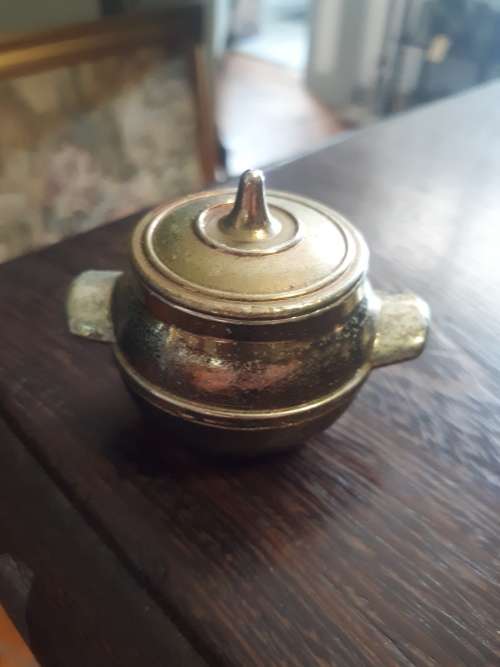 Old Die Cast Vintage Pot Miniature