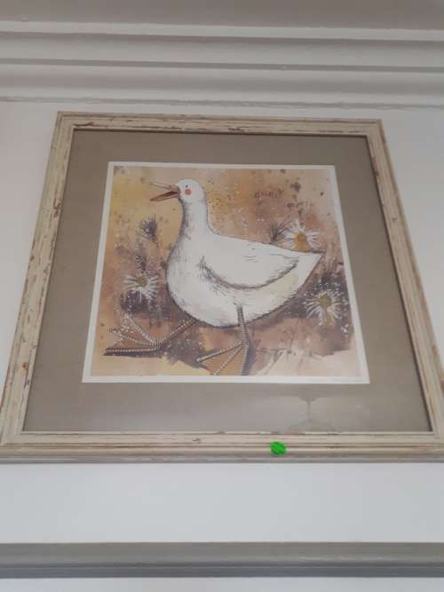 Alex Clark signed Framed Print - Quackers