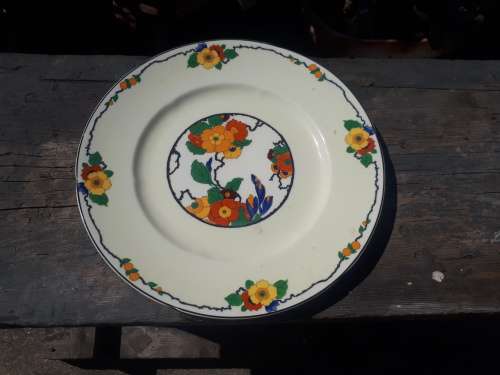 Rare Art Deco W H Grindley Gillian Patern Plate