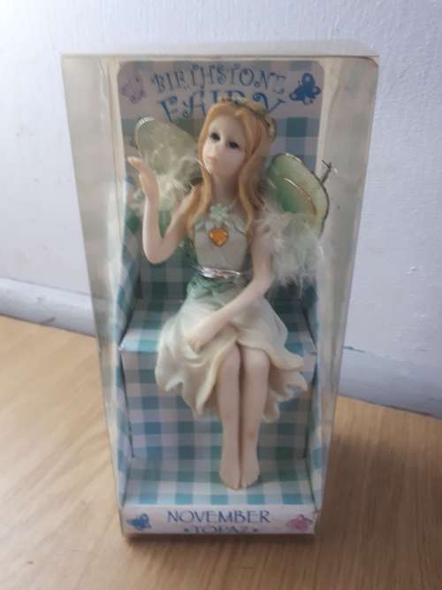 Birthstone Fairy November Topaz Sealed in Box