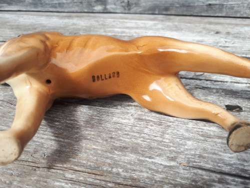 1950`s Bollard Holland Boxer Porcelain Figure