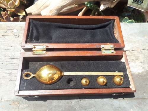 Vintage Cased Bates Saccharometer