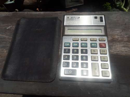 Retro Sharp Elsi Mate EL-306 Solar 8 Digit Calculator