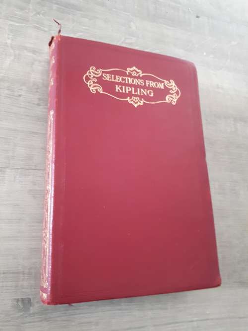 Circa 1925 Selections From Kipling Illustrated Clothcover