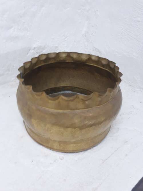 Victorian Brass Planter
