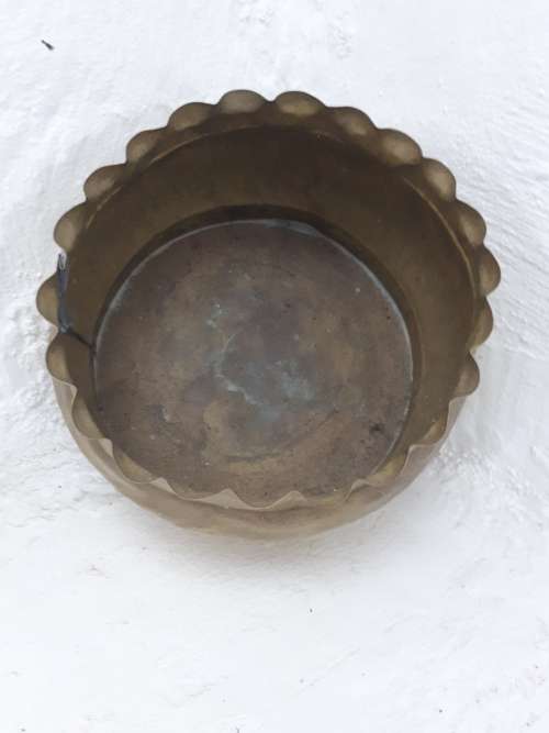 Victorian Brass Planter