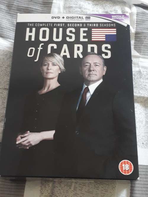 House Of Cards Season 1 / 2 / 3 DVD Boxset