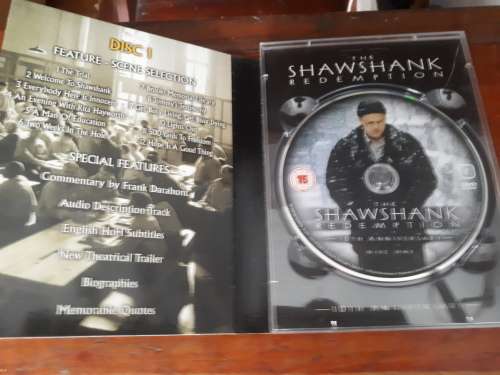Rare 10th Anniversary Three Disc Special Edition The Shawshank Redemption DVD Boxset