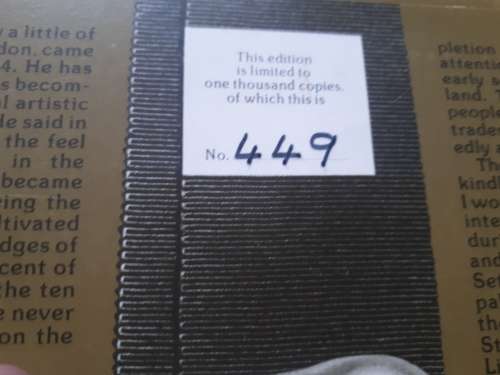 Rare Limited Edition (No 449 of 1000) Collection of 6 Lithographs by R.W. Kitto July 1974