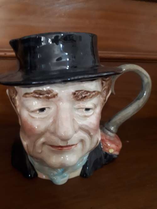 Beswick Captain Cuttle Toby Jug (Marked, numbered @ stamped)