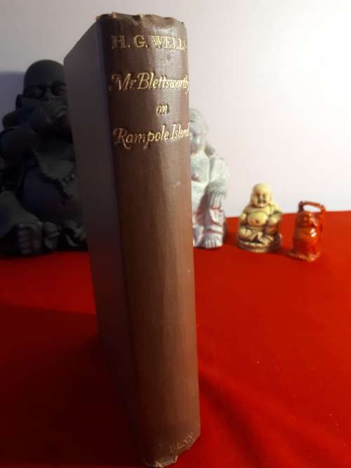 Circa 1928 First Edition H.G Wells Mr Blettsworthy On Rampole Island