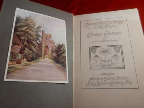 Circa 1913 First Edition - Beautiful Britain Girton College - E.E. Constance Jones