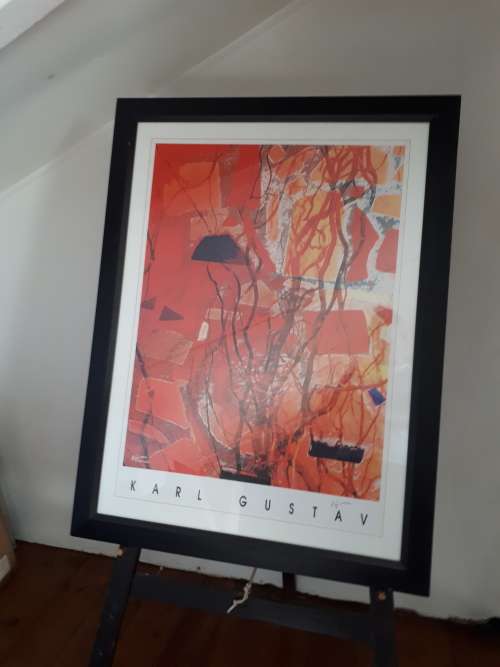 Karl Gustav Popular SA Artist 1965 - Framed Limited Numbered Signed Print