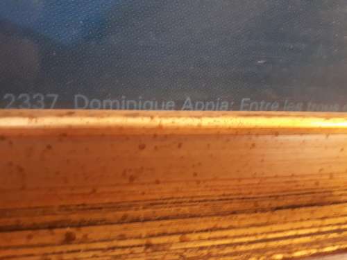 Dominique Appia (1926-2017) Original 1975 Licenced Print of Entre Les Trous De La Memoire