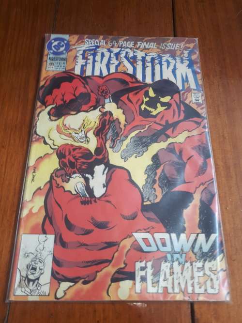 DC Firestorm #100 Special 64 Page Final Issue `Aug 90`