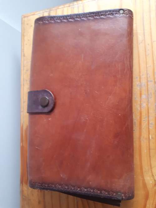 Retro 80`s Stroller Leather Carry Bag