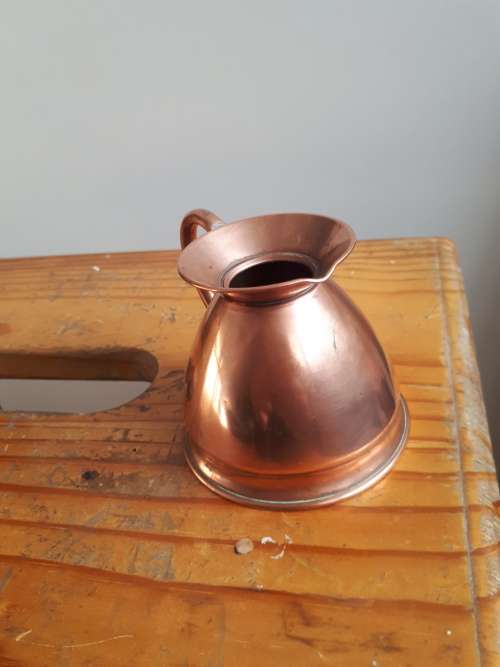 Early 1900`s Copper Creamer