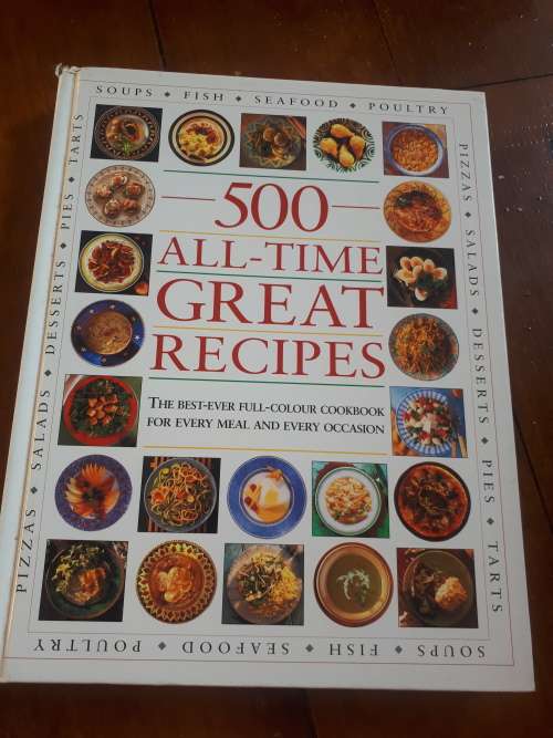 500 All Time Great Recipes Hardcover