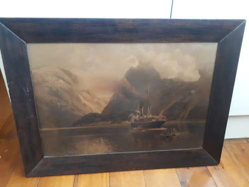 Famous German Artist Themistokles Von Eckenbrecher (1842-1921) Limited Numbered Print 218