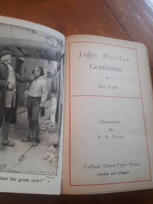 Circa 1906 John Halifax, Gentleman - Mrs. Craik