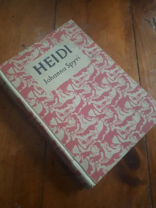 Heidi - Johanna Spyri - Final 1952 Print Illustrated English Hardcover