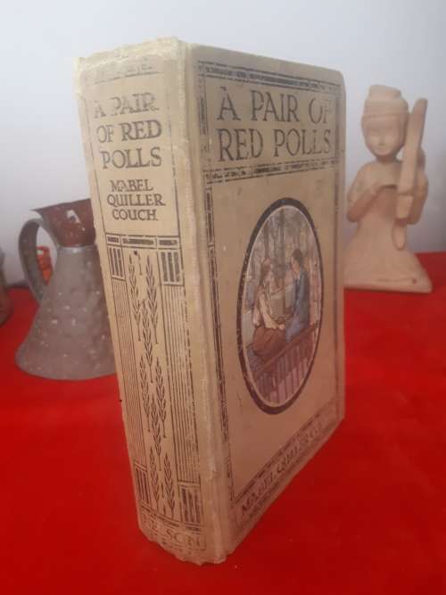Circa 1922 A Pair Of Red Polls by Mabel Quiller-Couch Clothcover