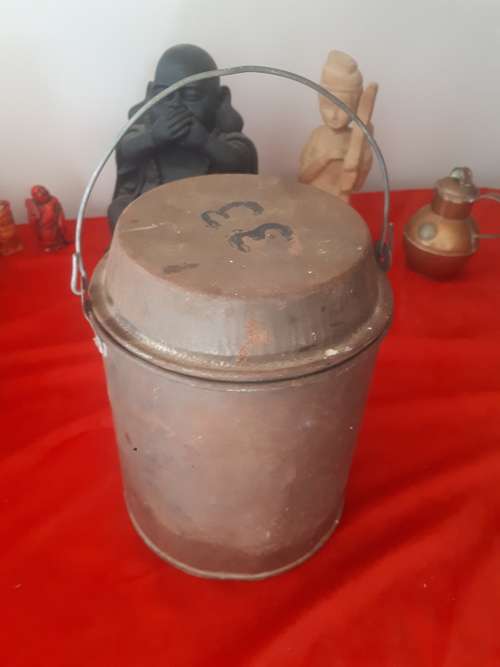 1920`s - 1940`s Metal Lunch Tin
