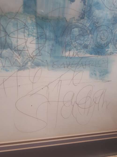Mixed Media Artwork - Signed & Marked Cape Town Waterfront