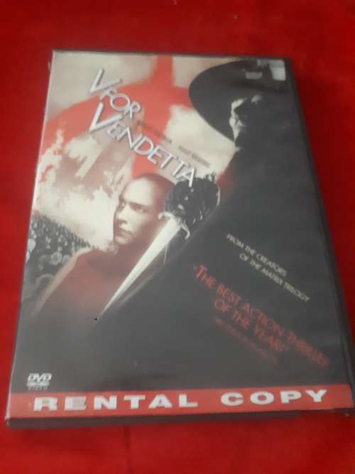 V For Vendetta DVD