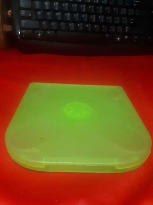 Lime Green Hard Plastic DVD Covers