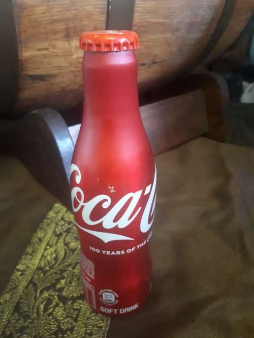 Collectable 100 Years of Coca-Cola 250ml Bottle - Sealed With Contents